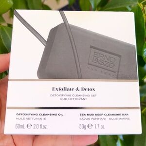New! Erno Laszlo Exfoliate & Detox Cleansing Set
